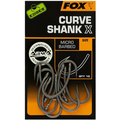 FOX HACZYK EDGES CURVE SHANK X SIZE 2 (CHK222)