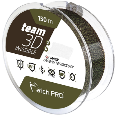 MATCHPRO ŻYŁKA TEAM 3D INVISIBLE 150m 0.20mm (902582)