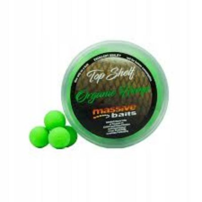 MASSIVE BAITS POP-UPS 14mm 200ml ORGANIC HEMP (PU039)