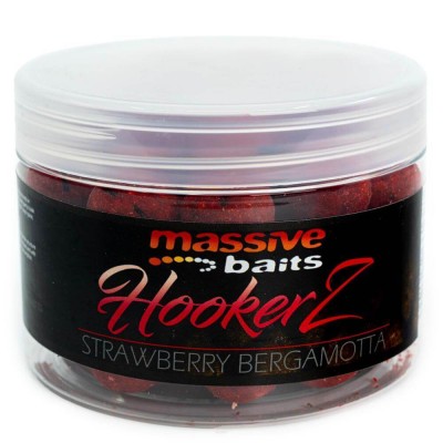 MASSIVE BAITS HOOKERZ 18mm 300ml STRAWBERRY BERGAMOTTA (SHK008)